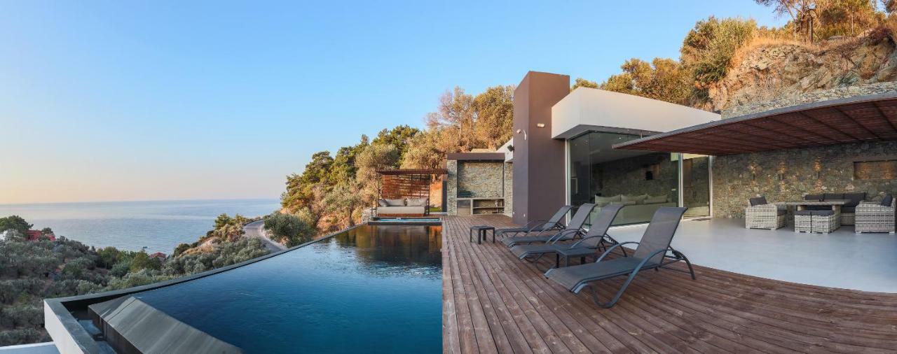 Infinity Villa Plomari Luaran gambar
